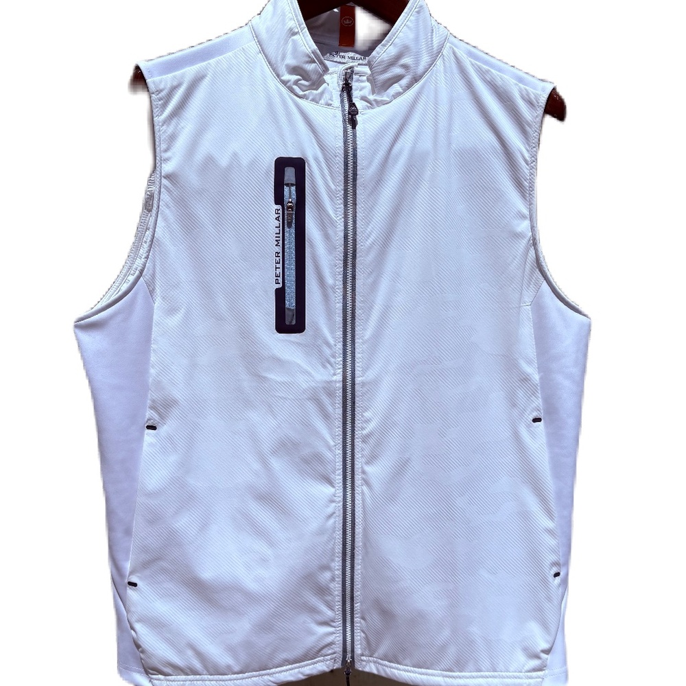 Peter Millar Crown Sport Hyperlight Fuse Hybrid Vest white Large